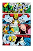 Iron Man #114 Scarlet Witch knocked out